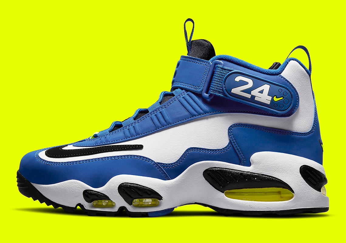 Nike air griffey max 1 outlet royal blue volt mens