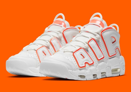 Subtle “Suns” Colors Appear On The Nike Air More Uptempo
