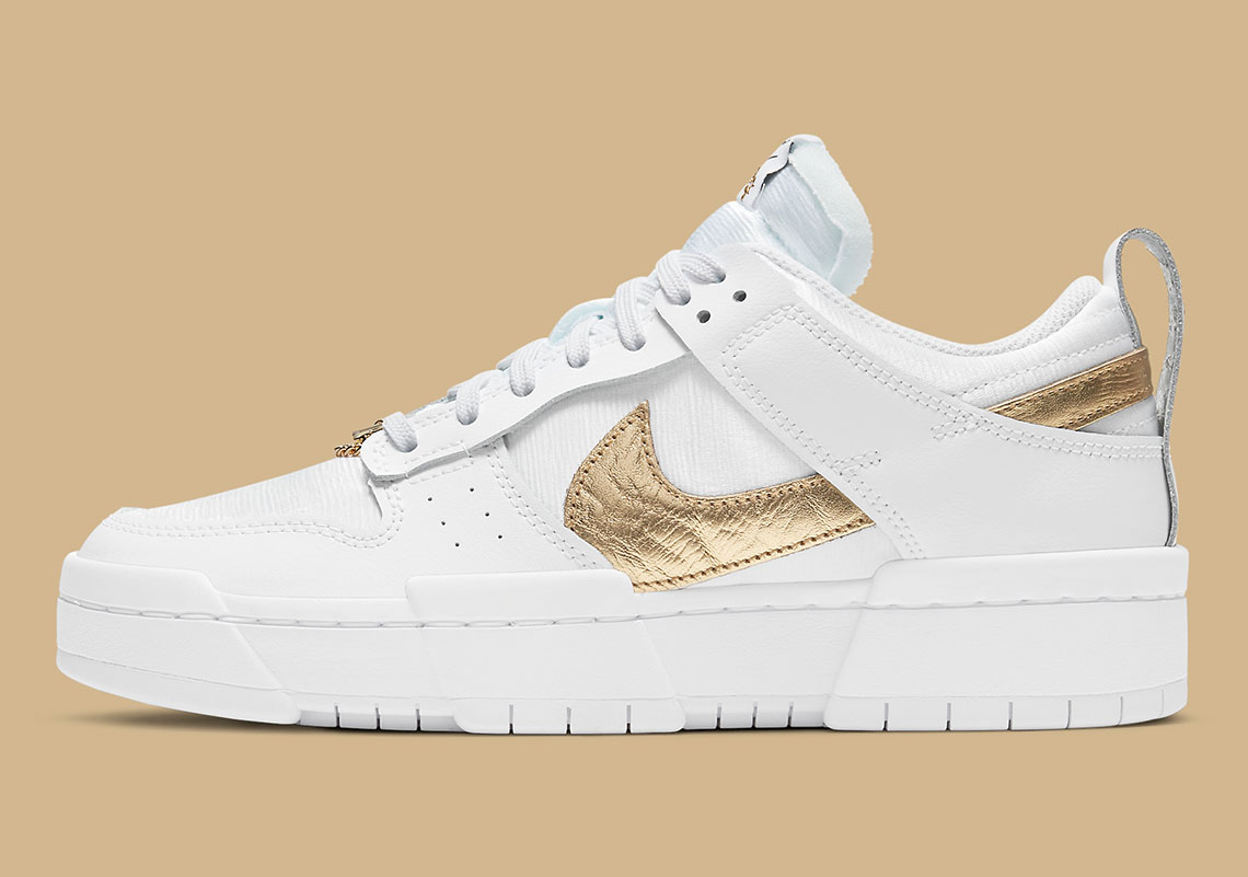 dunk low gold