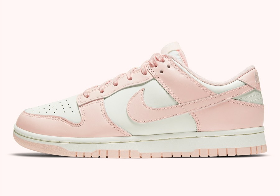 Nike Dunk Low Womens Sail Orange Pearl DD1503-102 | SneakerNews.com