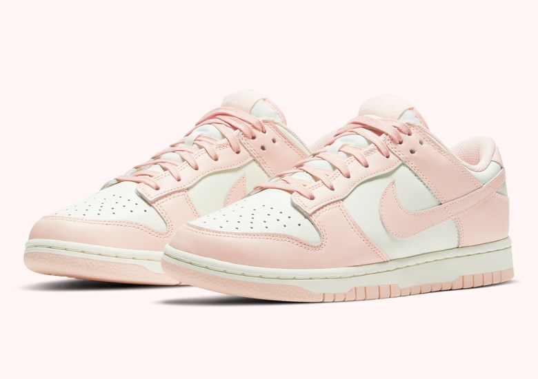 Nike Dunk Low Womens Sail Orange Pearl DD1503-102 | SneakerNews.com