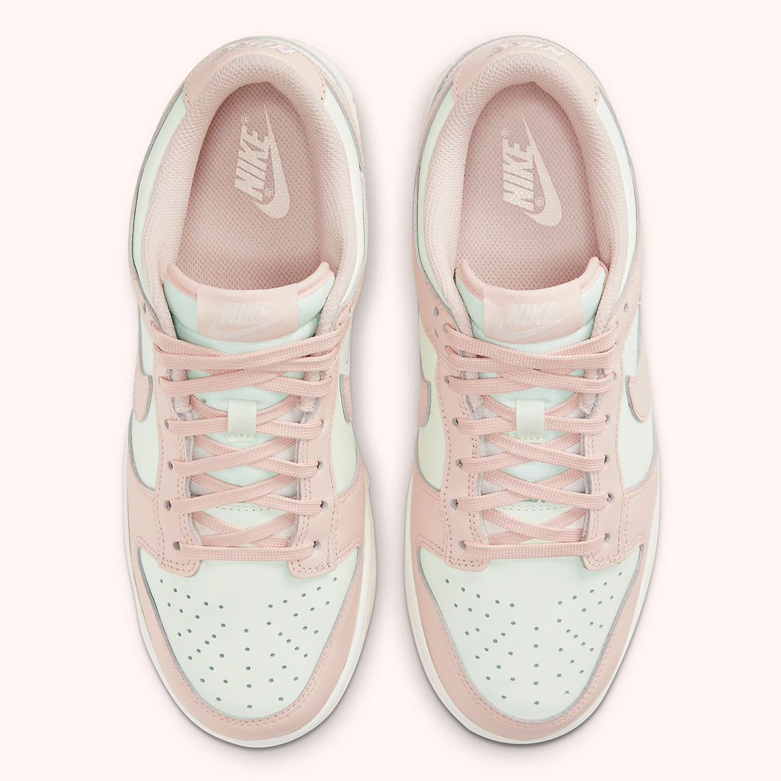 nike dunk low sail orange pearl women's