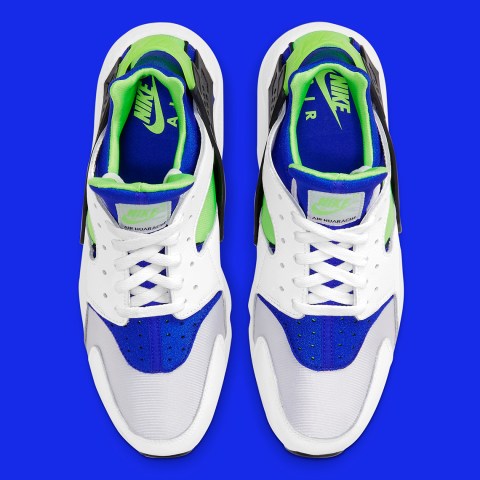 Nike Air Huarache Scream Green DD1068-100 Retro | SneakerNews.com