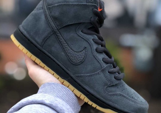 Nike SB Orange Label To Drop An “Anthracite” Dunk High In February