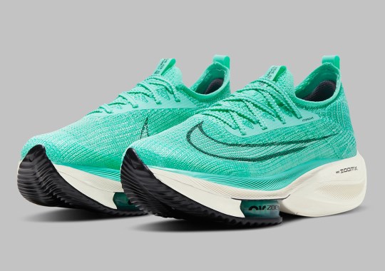 The Nike Zoom AlphaFly NEXT% Set To Drop In Mint Green