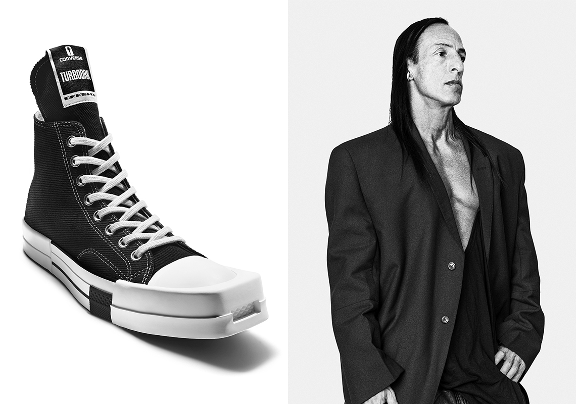 Converse And Rick Owens DRKSHDW Unveil The TURBODRK Chuck 70