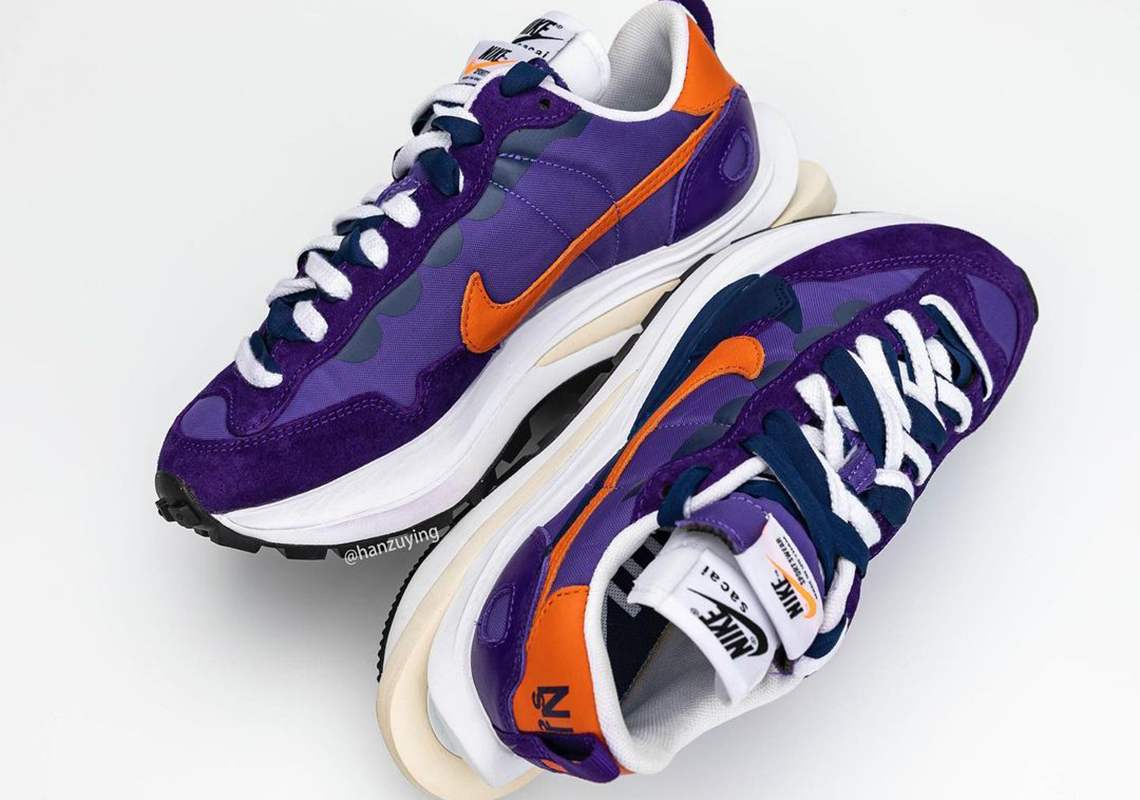 sacai Nike VaporWaffle Dark Iris 2021 Release Info | SneakerNews.com