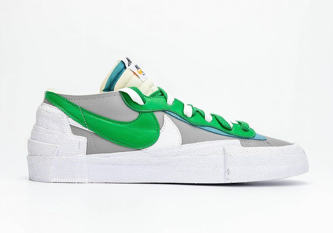 sacai Nike Blazer Low Classic Green DD1877-001 | SneakerNews.com