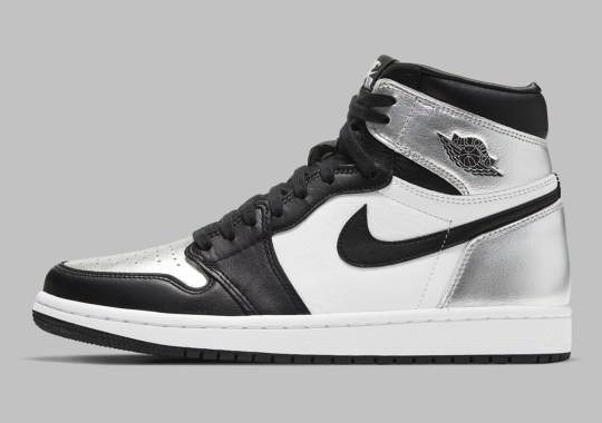 Official Images Of The Air Jordan 1 Retro High OG “Silver Toe”