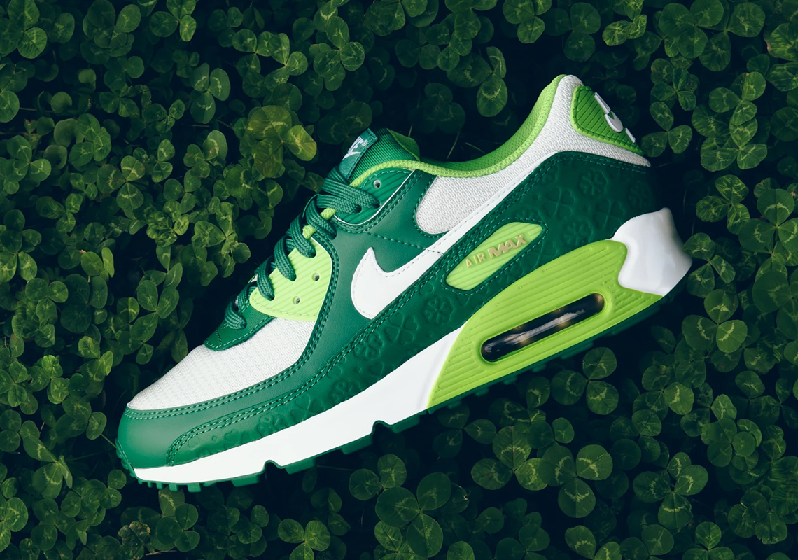 air max 90 st patty's day