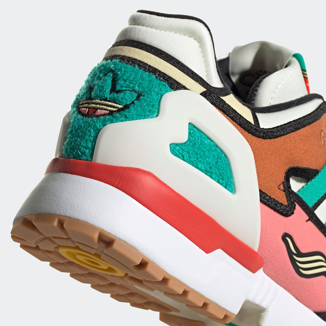 The Simpsons adidas ZX 10.000C Krusty Burger H05783 | SneakerNews.com