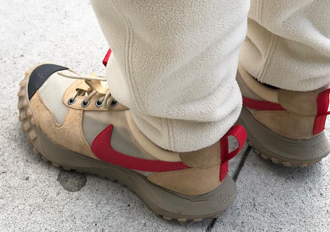 Tom Sachs Spotted In Alternate Nike Mars Yard 2.5 With ACG Mountain Fly Soles