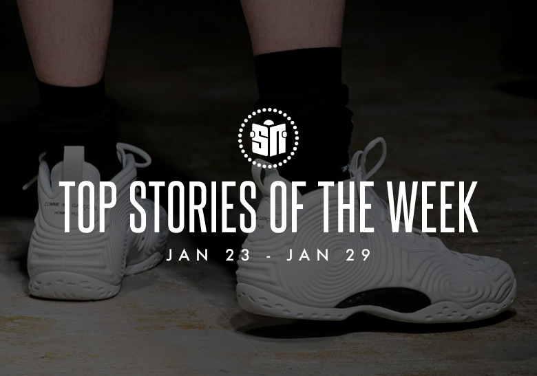 Twelve Can’t Miss Sneaker News Headlines from January 23rd to January 29th