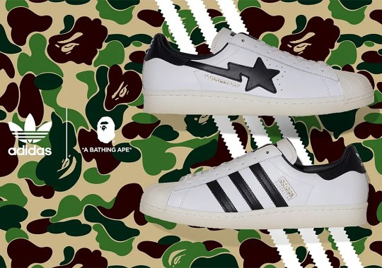 BAPE And The adidas Superstar Continue Storied Partnership With Alternating Logos
