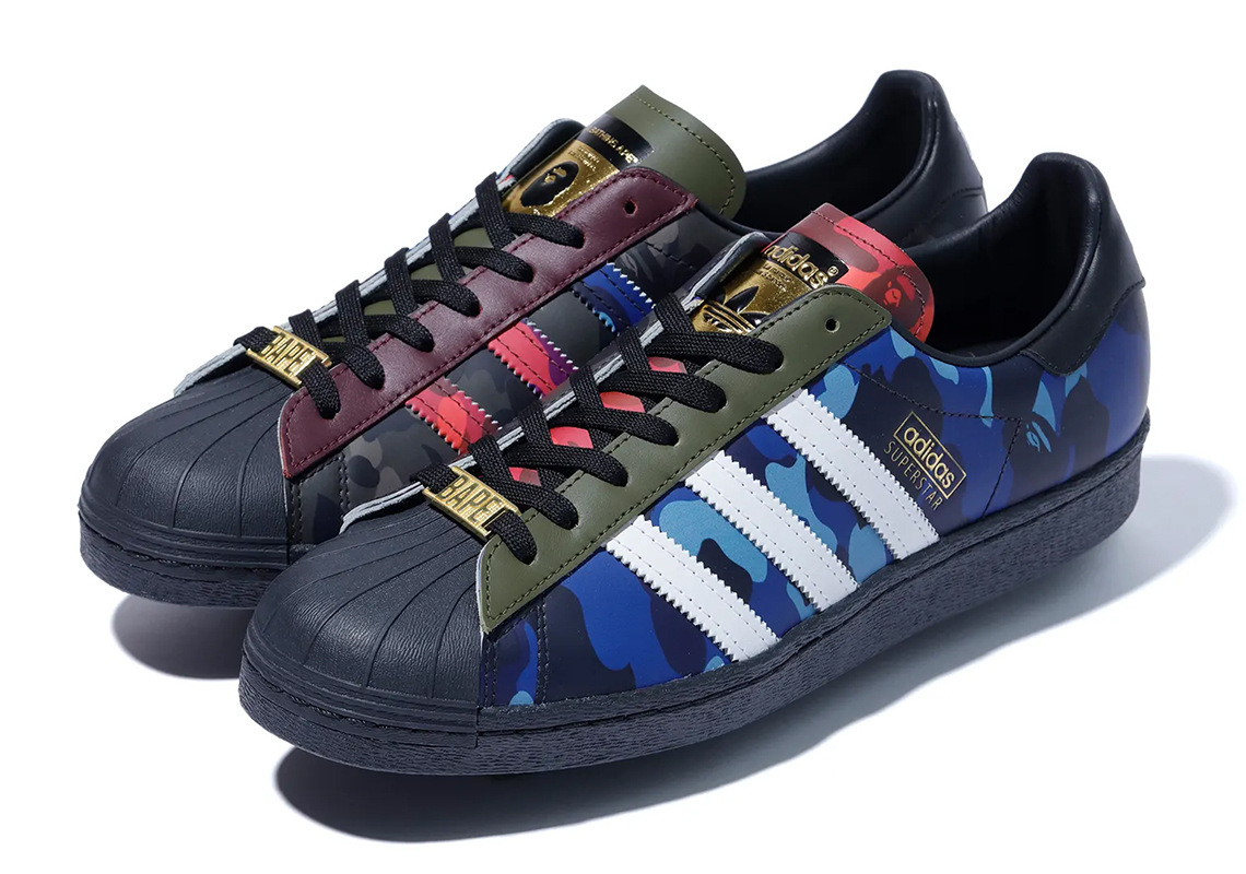 bathing ape x adidas shoes