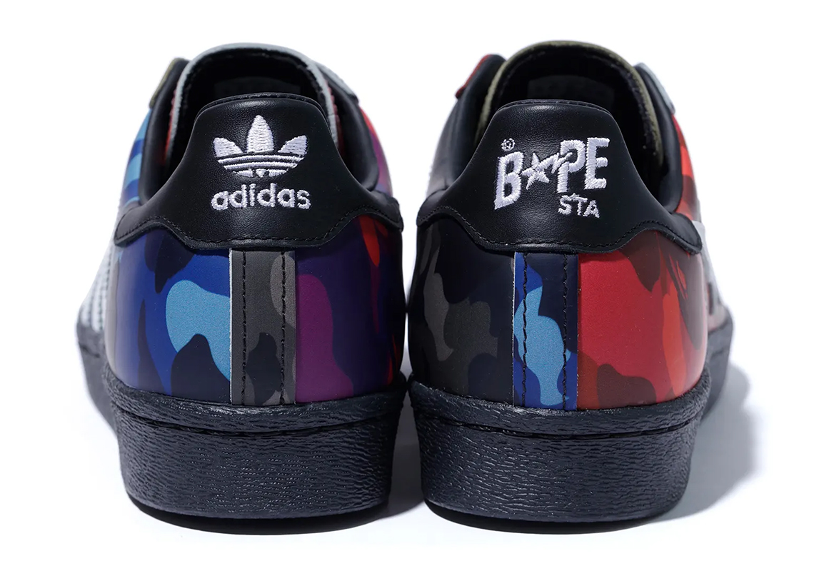 Bape Adidas Superstar 80s Multi 7