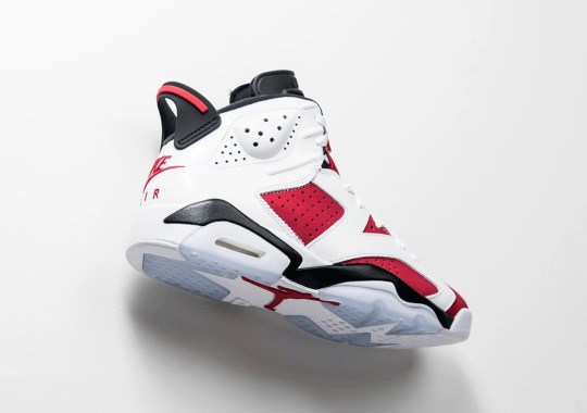 The Air Jordan 6 “Carmine” Officially Releases Tomorrow