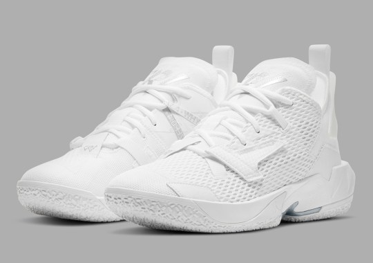 The Jordan Why Not Zer0.4 Is Coming Soon In “Triple White”