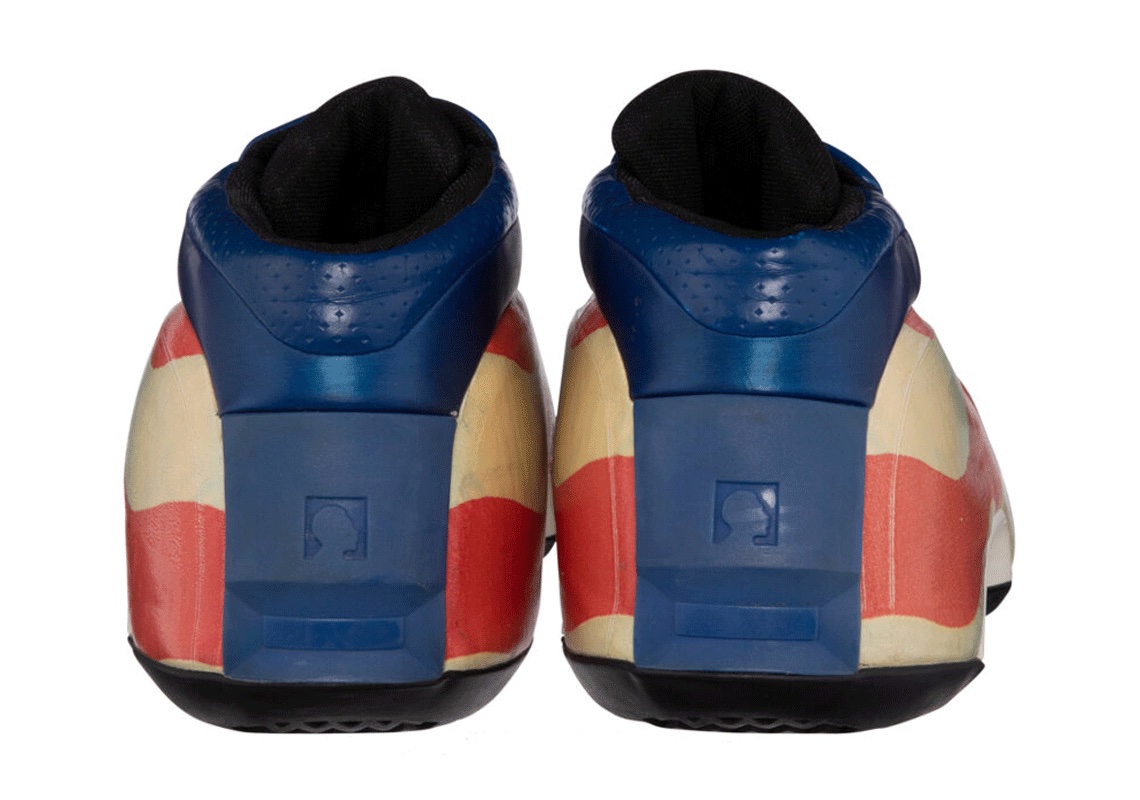 lebron american flag shoes