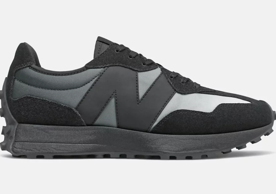 Grey Gradients Appear On This Stealthy New Balance 327