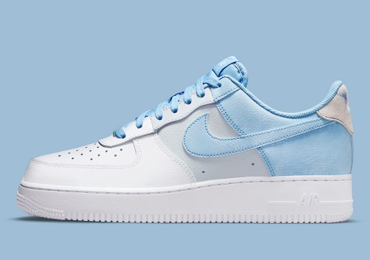 Nike Returns To Tri-color Style Blocking With The Air Force 1 Low “Psychic Blue”