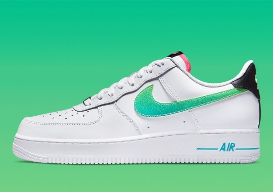 Vintage ’90s Pops Of Color Hit This Nike Air Force 1 Low