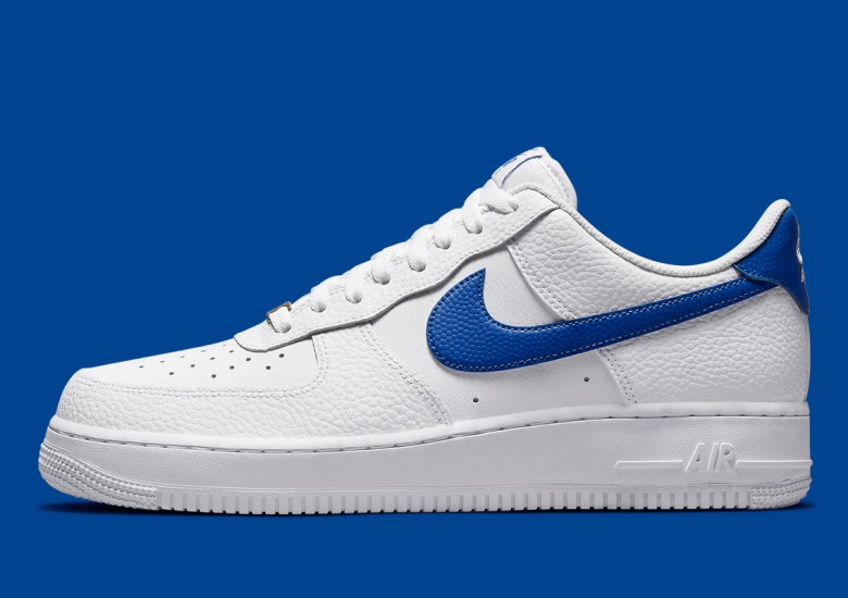Nike Air Force 1 Low Mens Lifestyle Shoes White Blue DM2845-100