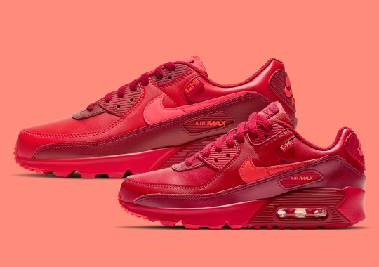 This Red Air Max 90 For Chicago Rounds Out Nike’s “City Special” Pack