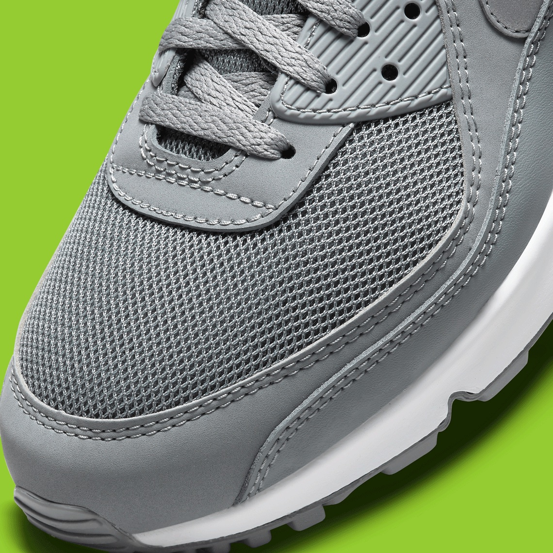 nike air max grey neon green