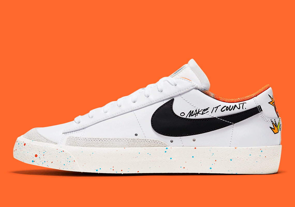 nike blazer low make it count