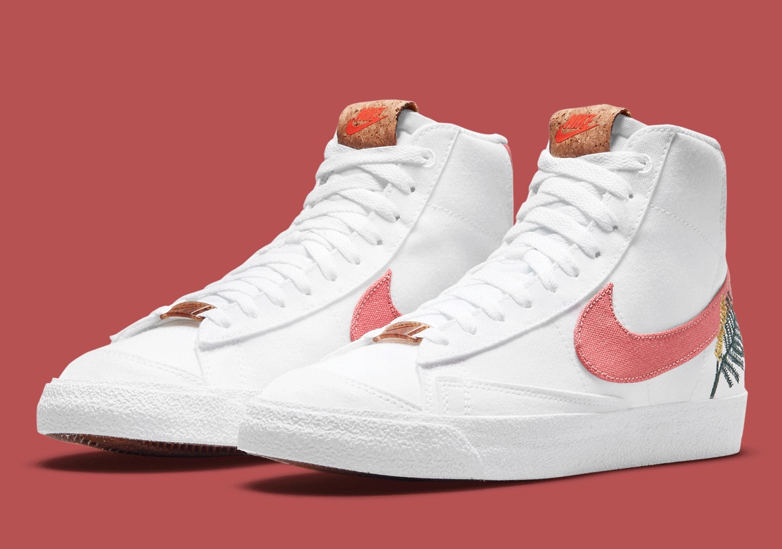 nike blazers flowers