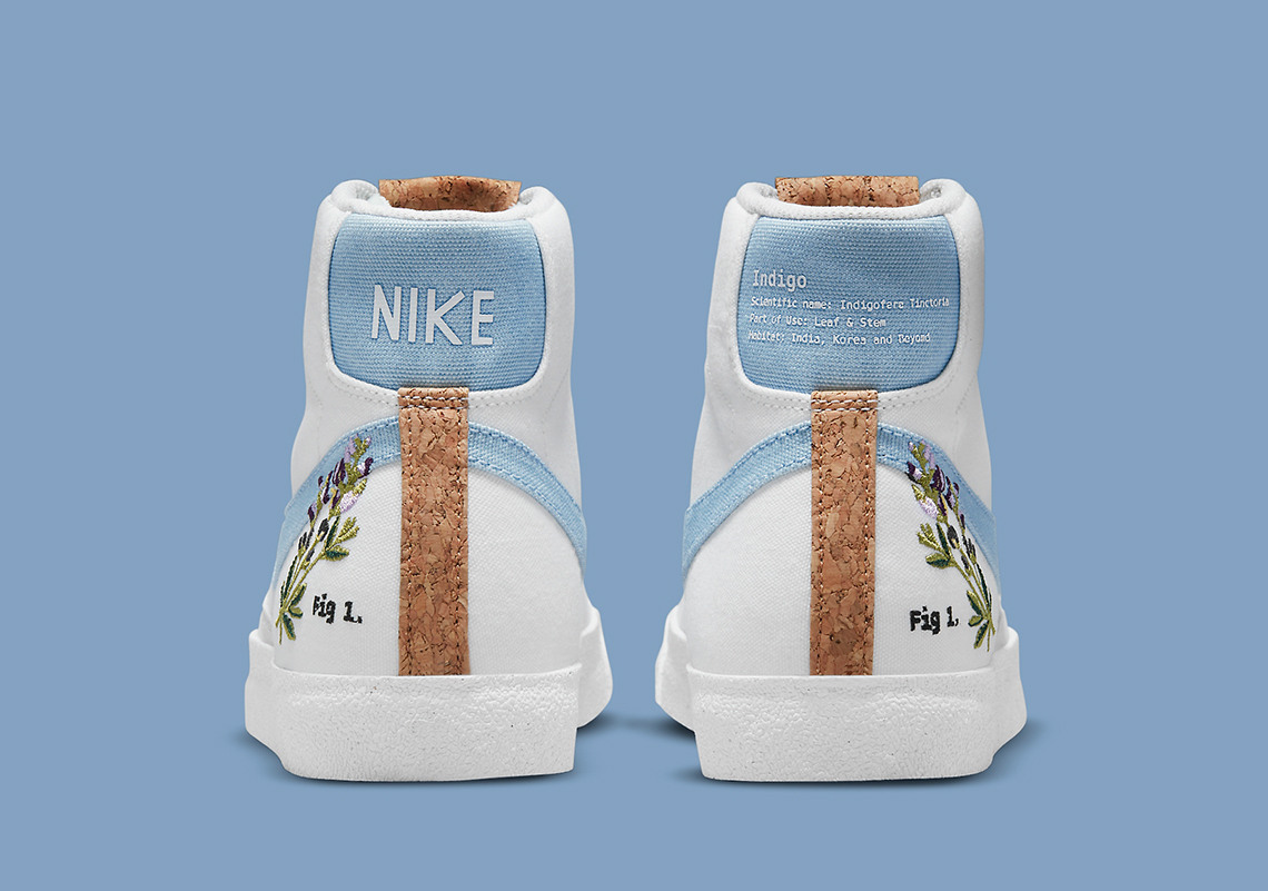 nike blazer mid indigo mens