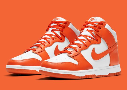Official Images Of The Nike Dunk High “Syracuse”