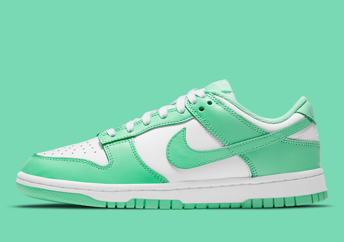 NIKE WMNS DUNK LOW GREEN GLOW - スニーカー