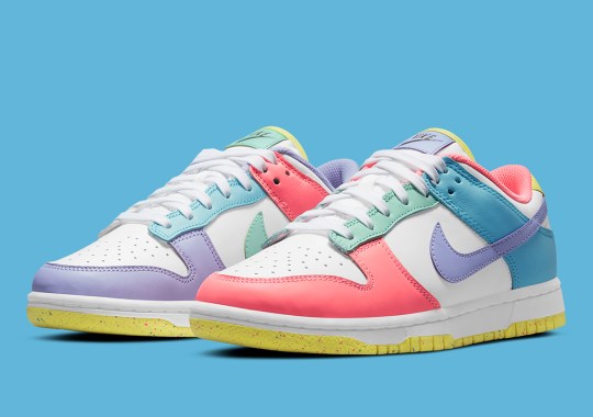 The Women’s Nike Dunk Low “Light Soft Pink” Gets A Blast Of Easter Pastels