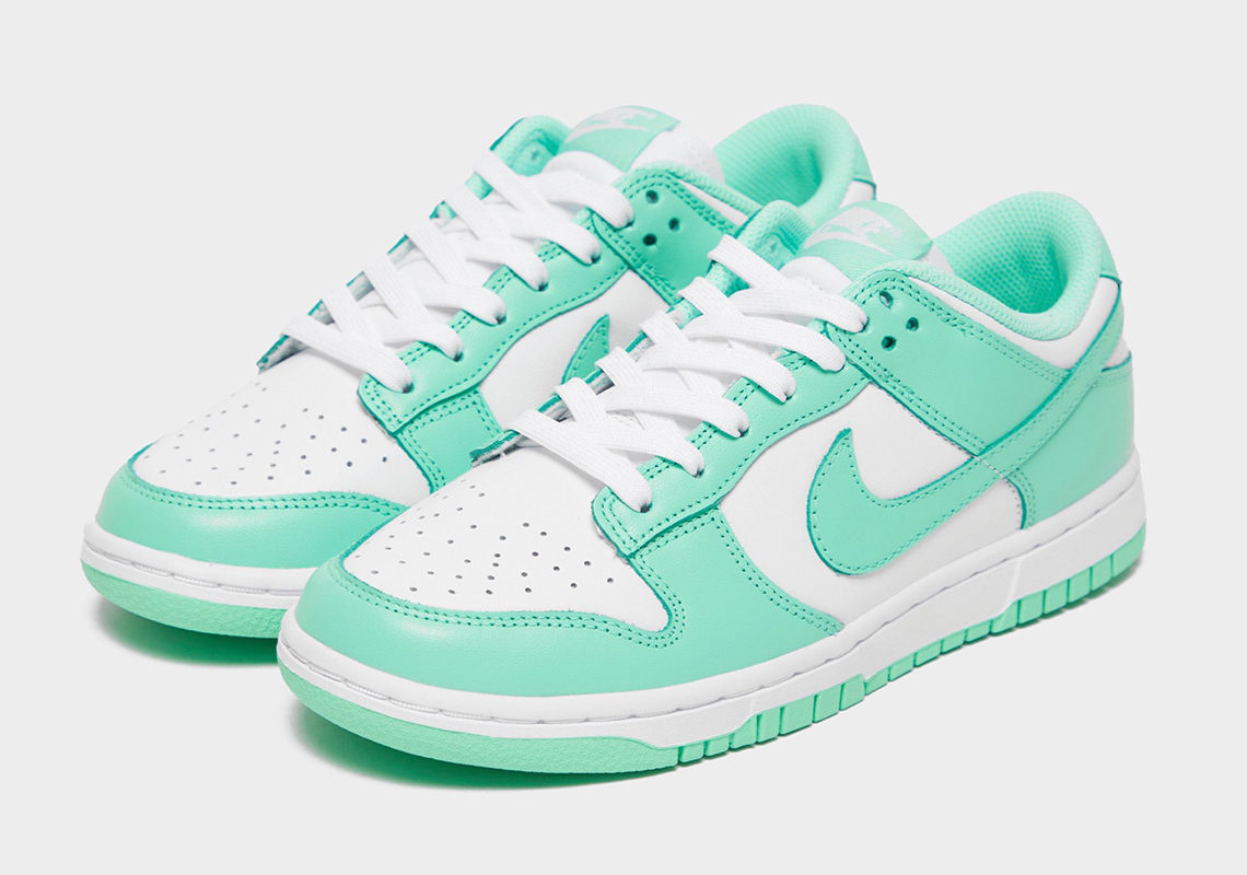 dunk low green
