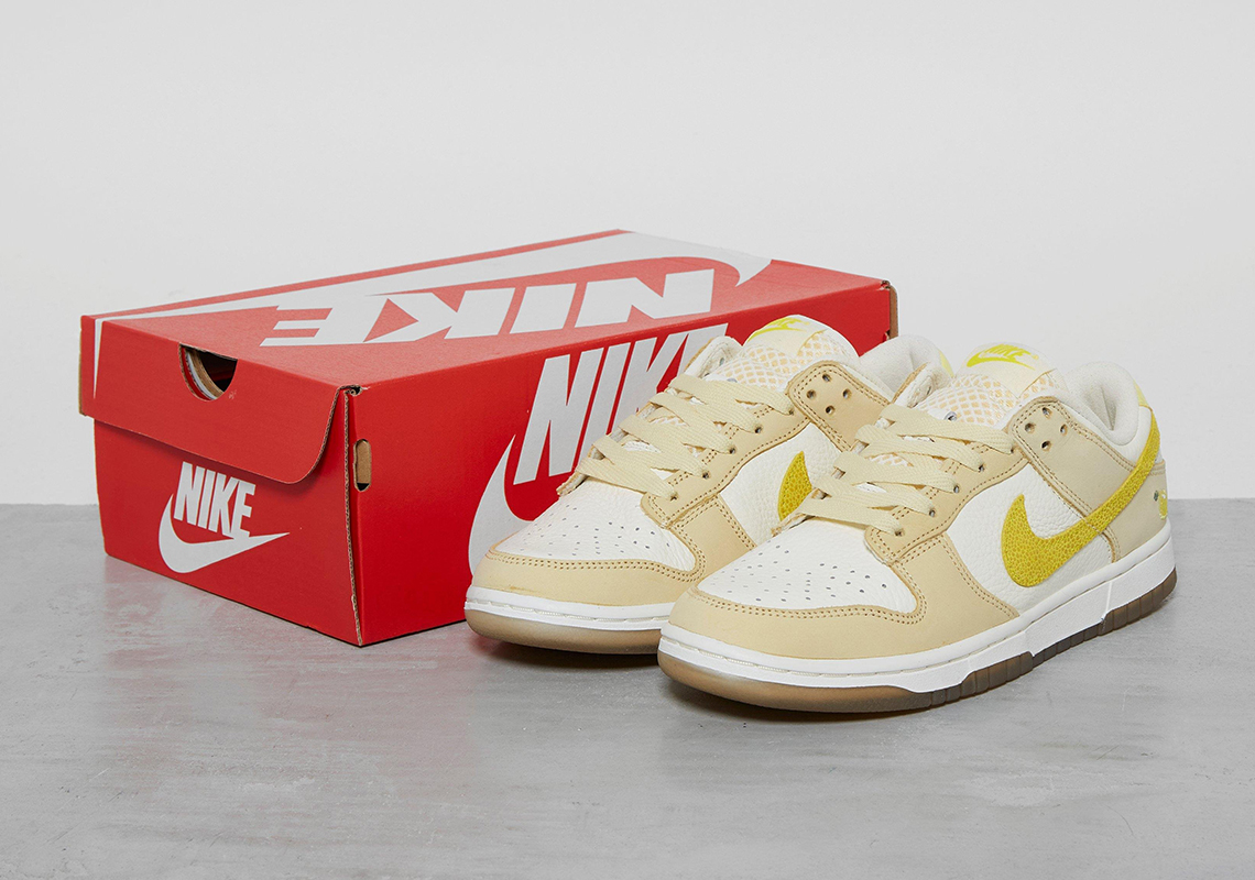 Nike Dunk Low Lemon Drop DJ6902-700 Release | SneakerNews.com