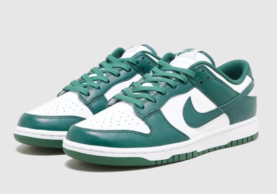 Nike Dunk Low “Team Green” Revealed In Adult Sizes