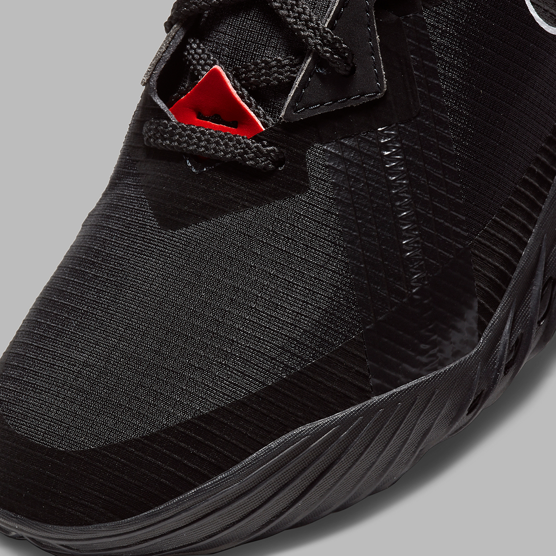 Nike Lebron 18 Low Black Red Cv7562 001 6