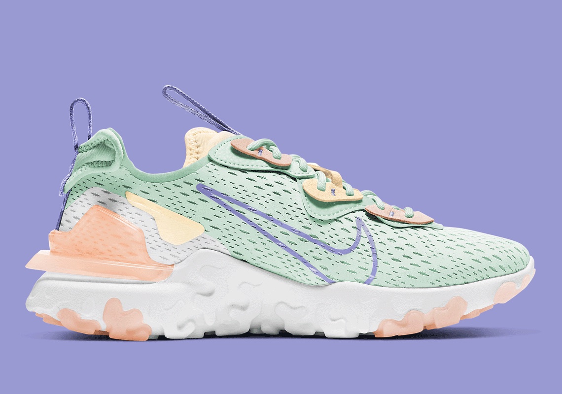 nike react vision women's barely green