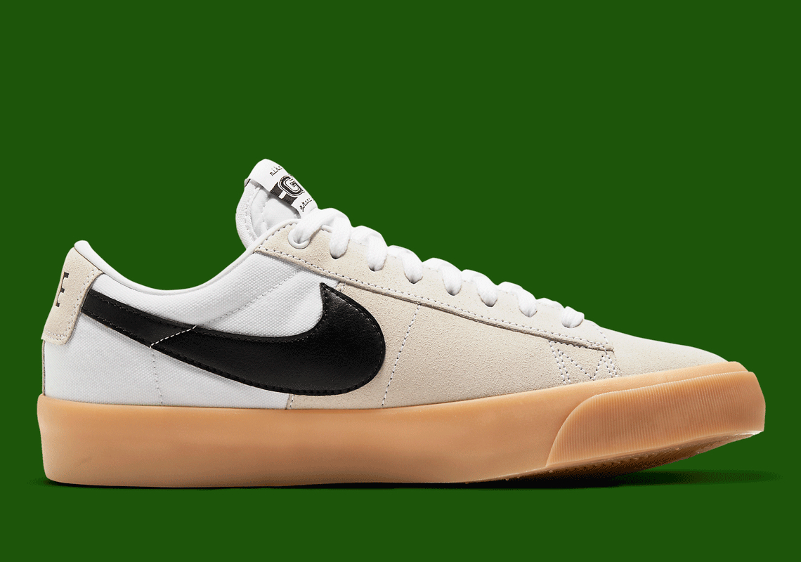 nike blazer gum sole low