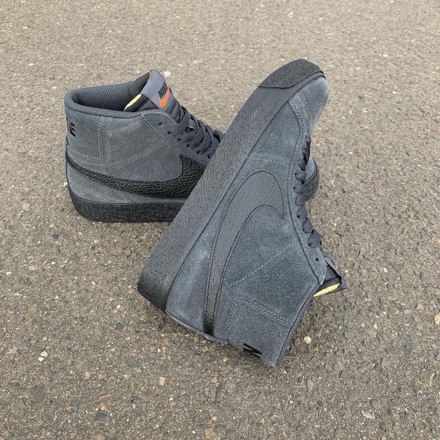 nike sb blazer orange label