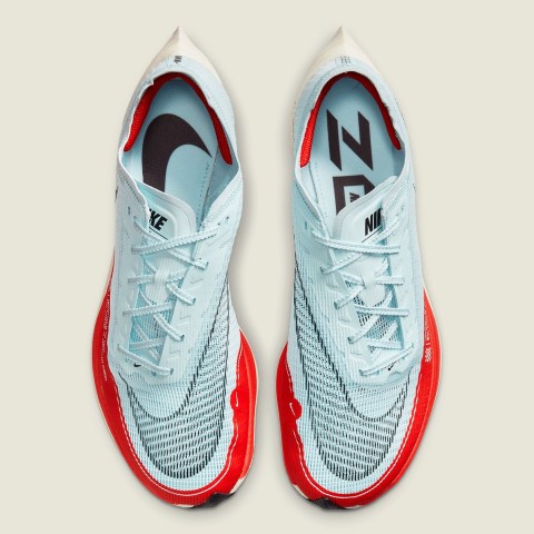 Nike VaporFly NEXT% 2 Ice Blue Red CU4111-400 | SneakerNews.com