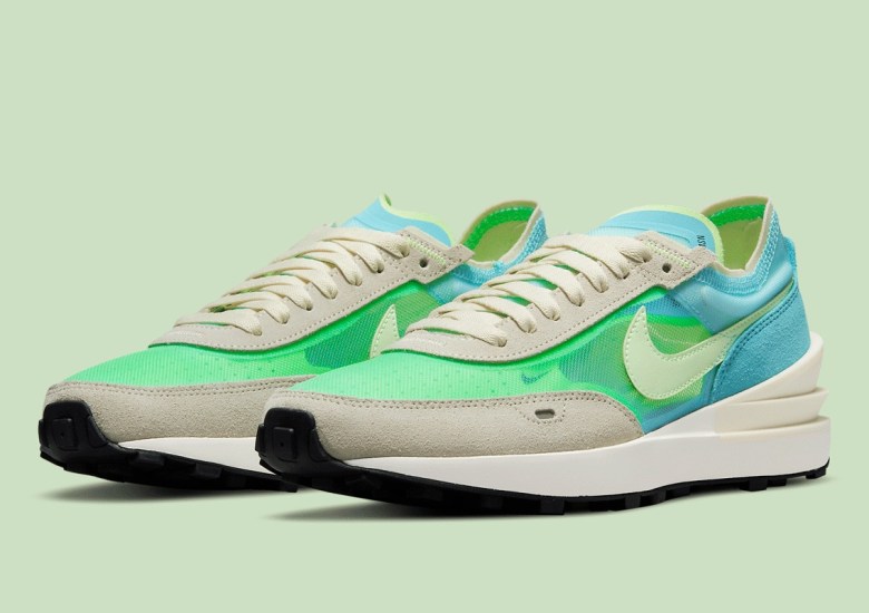 Nike Waffle One Womens Scream Green DC2533-401 | SneakerNews.com