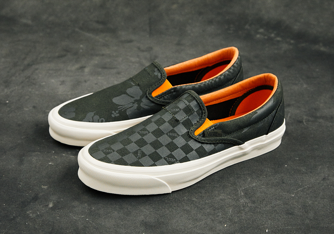 vans x porter slip on