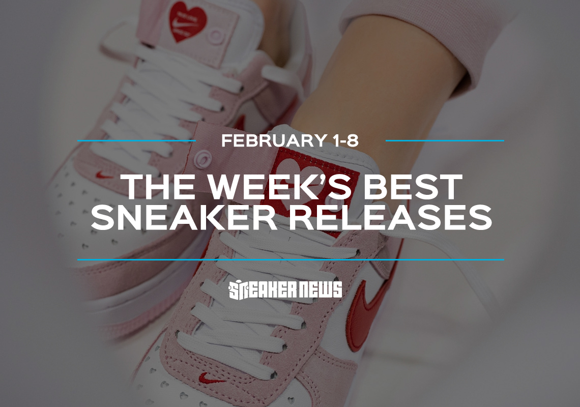 The Valentine’s Day Air Force 1 And Air Jordan 5 “Anthracite” Lead This Week’s Best Releases