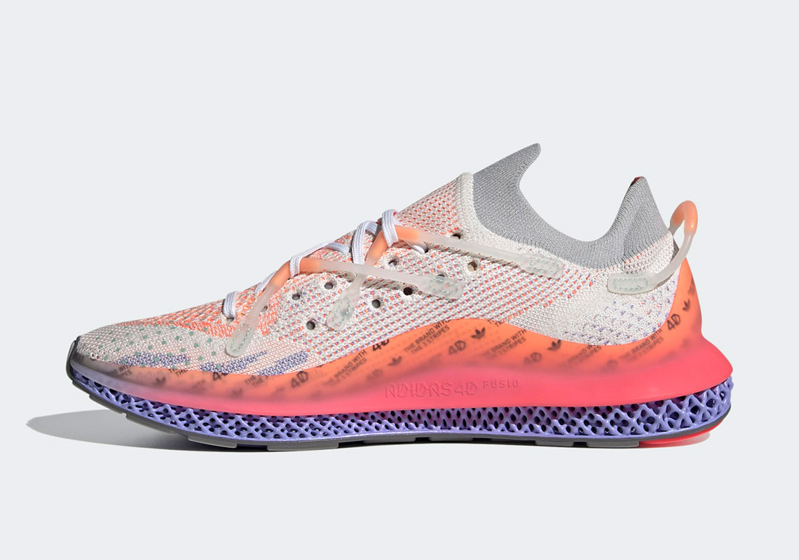 Sunset Colors Land On The New Adidas 4D Fusio | LaptrinhX / News