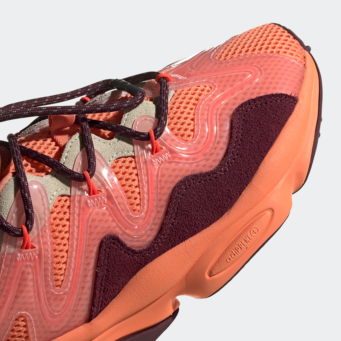 adidas ozweego semi coral maroon glow pink H01567 7