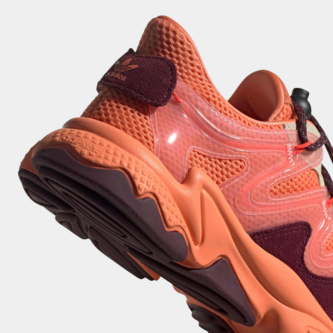 adidas ozweego semi coral maroon glow pink H01567 8