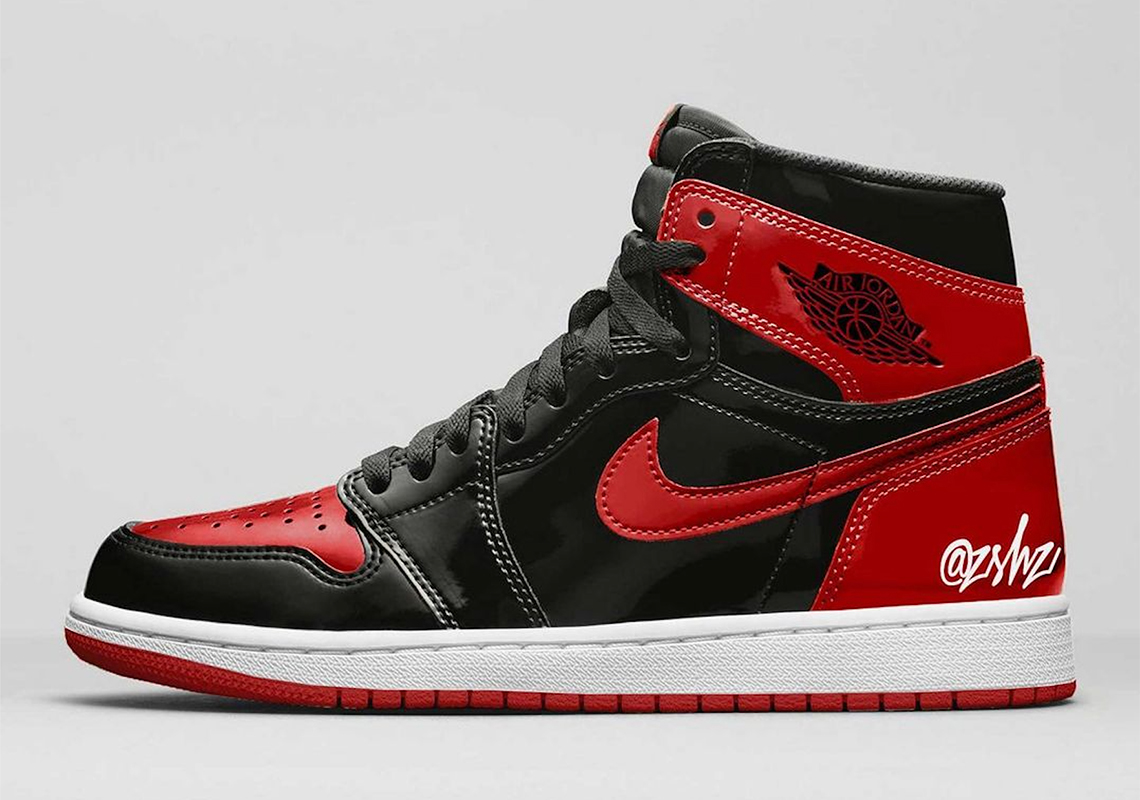 Air Jordan 1 Retro High OG "Banned" Releasing In Patent Leather